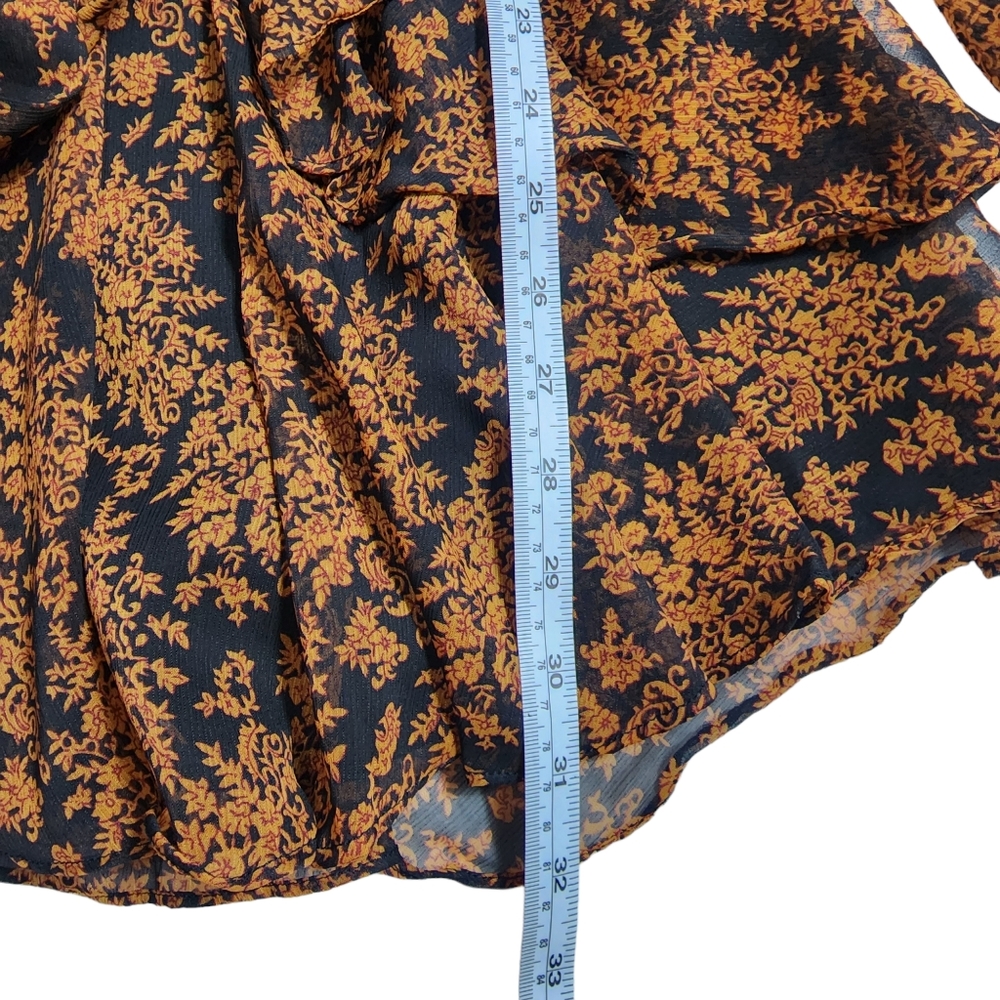 Fashion Nova Wildflower Longsleeve V Neck Mini Dress Size‎ Small - Picture 11 of 16